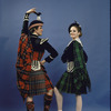 New York City Ballet studio portrait of Sara Leland and Helgi Tomasson in costume for "Union Jack ", choreography by George Balanchine (New York)