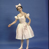New York City Ballet studio portrait of Patricia McBride in "Coppelia", choreography by George Balanchine (New York)
