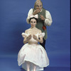 New York City Ballet studio portrait of Patricia McBride and Shaun O'Brien in "Coppelia", choreography by George Balanchine (New York)