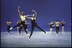 New York City Ballet production of "Violin Concerto" filming for NET Dance in America, with Kay Mazzo and Peter Martins, choreography by George Balanchine (Nashville)