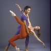 New York City Ballet dancers Heather Watts and Jock Soto in a studio photo in costume for "Calcium Light Night", choreography by Peter Martins (New York)
