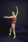 New York City Ballet dancer Melinda Roy in a studio portrait (New York)
