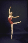 New York City Ballet dancer Melinda Roy in a studio portrait (New York)