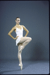 New York City Ballet dancer Melinda Roy in a studio portrait (New York)