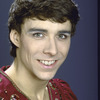 New York City Ballet dancer Christopher d'Amboise in a studio portrait costumed for "Jewels" (Rubies), choreography by George Balanchine (New York)