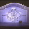 New York City Ballet production of "Jewels" with set models for Emeralds by designer Peter Harvey, choreography by George Balanchine (New York)
