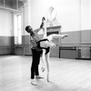 New York City Ballet rehearsal of "Arcade" with Arthur Mitchell and Suzanne Farrell, choreography by John Taras (New York)