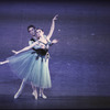 New York City Ballet production of "Jewels" ("Emeralds") with Judith Fugate and Peter Frame, choreography by George Balanchine (New York)