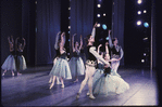 New York City Ballet production of "Jewels" ("Emeralds") with Jospeh Duell in foreground, choreography by George Balanchine (New York)