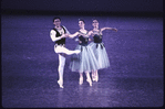 New York City Ballet production of "Jewels" ("Emeralds") with Carlo Merlo, Shawn Stevens and Nichol Hlinka, choreography by George Balanchine (New York)