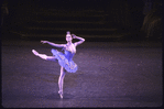New York City Ballet production of "Sleeping Beauty"; Divertissement Act Two with Kelly Cass in the Bluebird Variation, choreography by Peter Martins (New York)