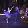 New York City Ballet production of "Sleeping Beauty"; Divertissement Act Two with Kelly Cass and Michael Byars in the Bluebird Variation, choreography by Peter Martins (New York)