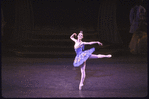 New York City Ballet production of "Sleeping Beauty"; Divertissement Act Two with Margaret Tracey in the Bluebird Variation, choreography by Peter Martins (New York)