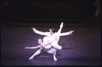 New York City Ballet production of "Sleeping Beauty"; Act Two with Judith Fugate and Lindsay Fischer, choreography by Peter Martins (New York)