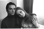 New York City Ballet dancers Suzanne Farrell and Paul Mejia at home shortly after their marriage. (New York)