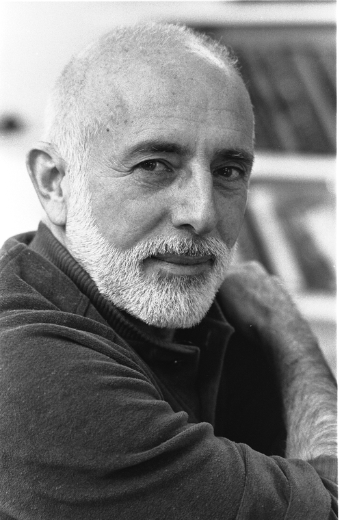 New York City Ballet choreographer Jerome Robbins in his office (New York)