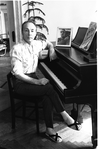 New York City Ballet Master George Balanchine at home (New York)