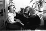 New York City Ballet Master George Balanchine at home (New York)