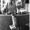 New York City Ballet Master George Balanchine at home (New York)