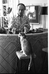 New York City Ballet Master George Balanchine at home (New York)