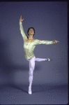 Damian Woetzel in costume for a New York City Ballet production of "The Nutcracker" (New York)