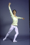 Damian Woetzel in costume for a New York City Ballet production of "The Nutcracker" (New York)