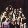 New York City Ballet - George Balanchine (center), at top Marjorie Spohn, Linda Merrill, Renee Estopinal, Merrill Ashley, Cathleen Haigney, center Virginia Stuart, Deborah Flomine, Susan Pillarsdorf (Pilarre), Diane Bradshaw, Gelsey Kirkland, bottom Lynn Stetson, Susan Hendl and Gloriane Hicks (New York)