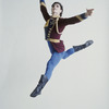 New York City Ballet - Studio photo Edward Villella in "Stars and Stripes", choreography by George Balanchine (New York)