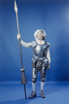 New York City Ballet - studio portrait of George Balanchine in "Don Quixote", choreography by George Balanchine (New York)