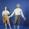New York City Ballet - studio portrait of George Balanchine and Suzanne Farrell in "Don Quixote", choreography by George Balanchine (New York)