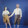 New York City Ballet - studio portrait of George Balanchine and Suzanne Farrell in "Don Quixote", choreography by George Balanchine (New York)