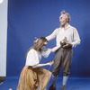 New York City Ballet - studio portrait of George Balanchine and Suzanne Farrell in "Don Quixote", choreography by George Balanchine (New York)