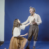 New York City Ballet - studio portrait of George Balanchine and Suzanne Farrell in "Don Quixote", choreography by George Balanchine (New York)