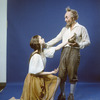 New York City Ballet - studio portrait of George Balanchine and Suzanne Farrell in "Don Quixote", choreography by George Balanchine (New York)