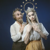 New York City Ballet - studio portrait of George Balanchine and Suzanne Farrell in "Don Quixote", choreography by George Balanchine (New York)