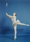 New York City Ballet - studio portrait of Suzanne Farrell in "Don Quixote", choreography by George Balanchine (New York)