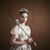 New York City Ballet - studio portrait of Suzanne Farrell in "Don Quixote", choreography by George Balanchine (New York)