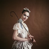 New York City Ballet - studio portrait of Suzanne Farrell in "Don Quixote", choreography by George Balanchine (New York)