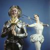 New York City Ballet - studio portrait of Richard Rapp and Suzanne Farrell in "Don Quixote", choreography by George Balanchine (New York)