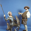 New York City Ballet - studio portrait of Richard Rapp and Deni Lamont in "Don Quixote", choreography by George Balanchine (New York)