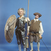 New York City Ballet - studio portrait of Richard Rapp and Deni Lamont in "Don Quixote", choreography by George Balanchine (New York)