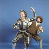 New York City Ballet - studio portrait of Richard Rapp and Deni Lamont in "Don Quixote", choreography by George Balanchine (New York)