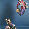 New York City Ballet - studio portrait of Suki Schorer and John Prinz in "Don Quixote", choreography by George Balanchine (New York)