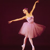 New York City Ballet - Studio portrait of Suki Shorer in costume for "Glinkaiana", choreography by George Balanchine (New York)