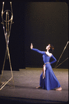 Martha Graham production of "Seraphic Dialogue" with unidentified dancer, choreography by Martha Graham