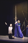 Martha Graham production of "Seraphic Dialogue" with Bertram Ross and Helen McGehee, choreography by Martha Graham