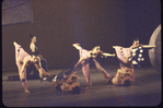 Martha Graham production of "Alcestis" with Martha Graham in black, choreography by Martha Graham
