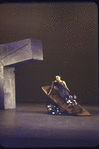Martha Graham production of "Alcestis" with Martha Graham in black, choreography by Martha Graham