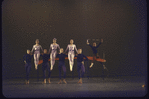 Martha Graham production of "Acrobats of God" with David Wood at right on barre, choreography by Martha Graham