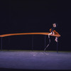 Martha Graham production of "Acrobats of God" with David Wood on barre, choreography by Martha Graham